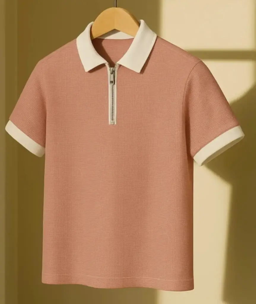 Short-sleeve polo-style T-shirt (copy)